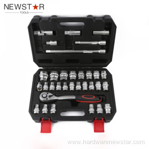 32pcs 1/2'DR Swiss Kraft Socket Set Tool Set